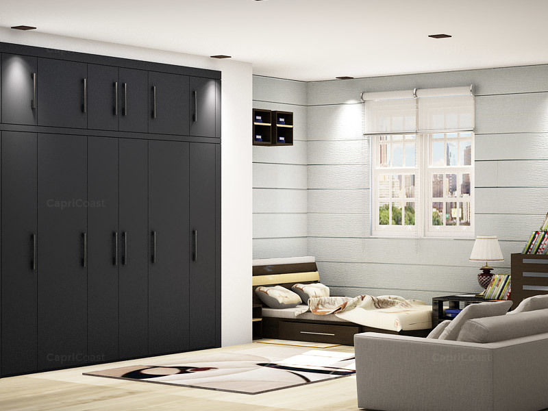 Anato Straight Wardrobe Shadow Oak-1