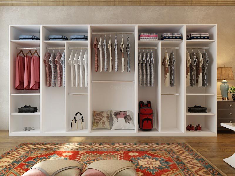 Aristo Straight Wardrobe Designs Prestige Walnut2