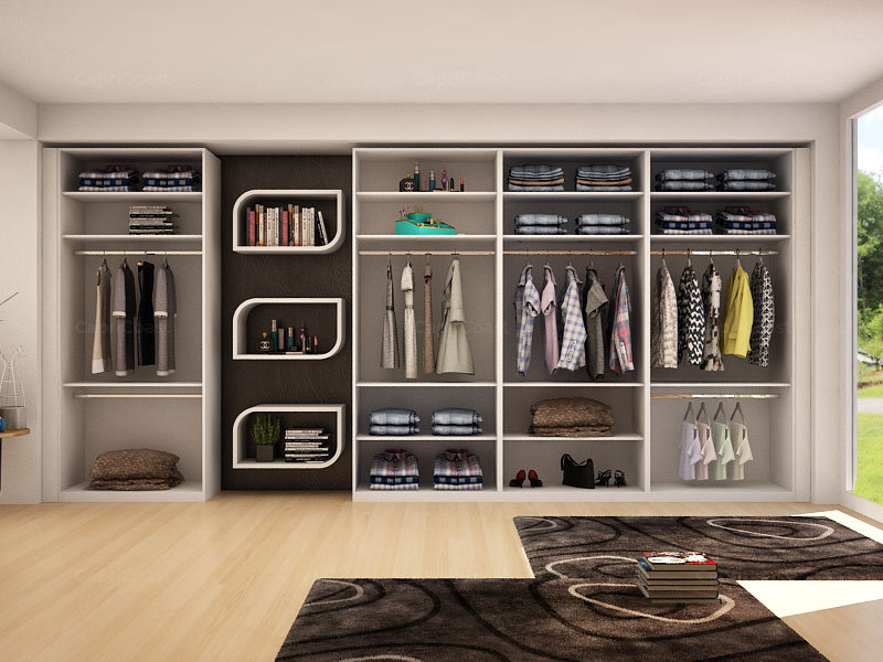 Plaise Straight Wardrobe Designs European Ash2